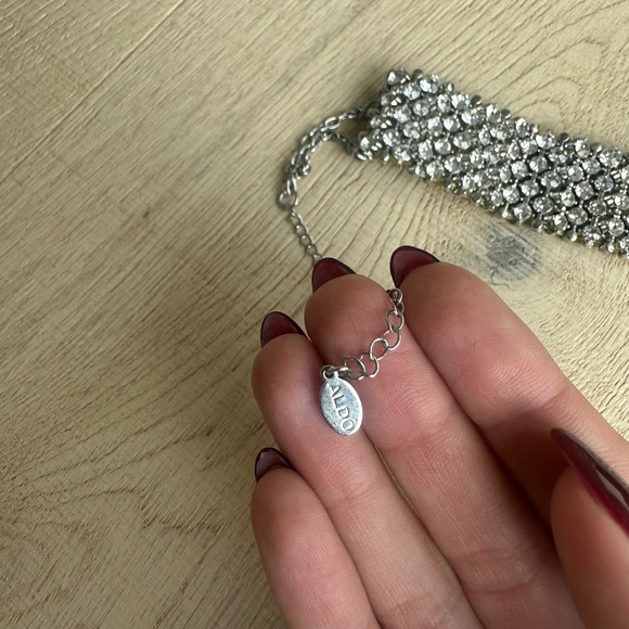 Diamond choker necklace - Picture 6 of 6